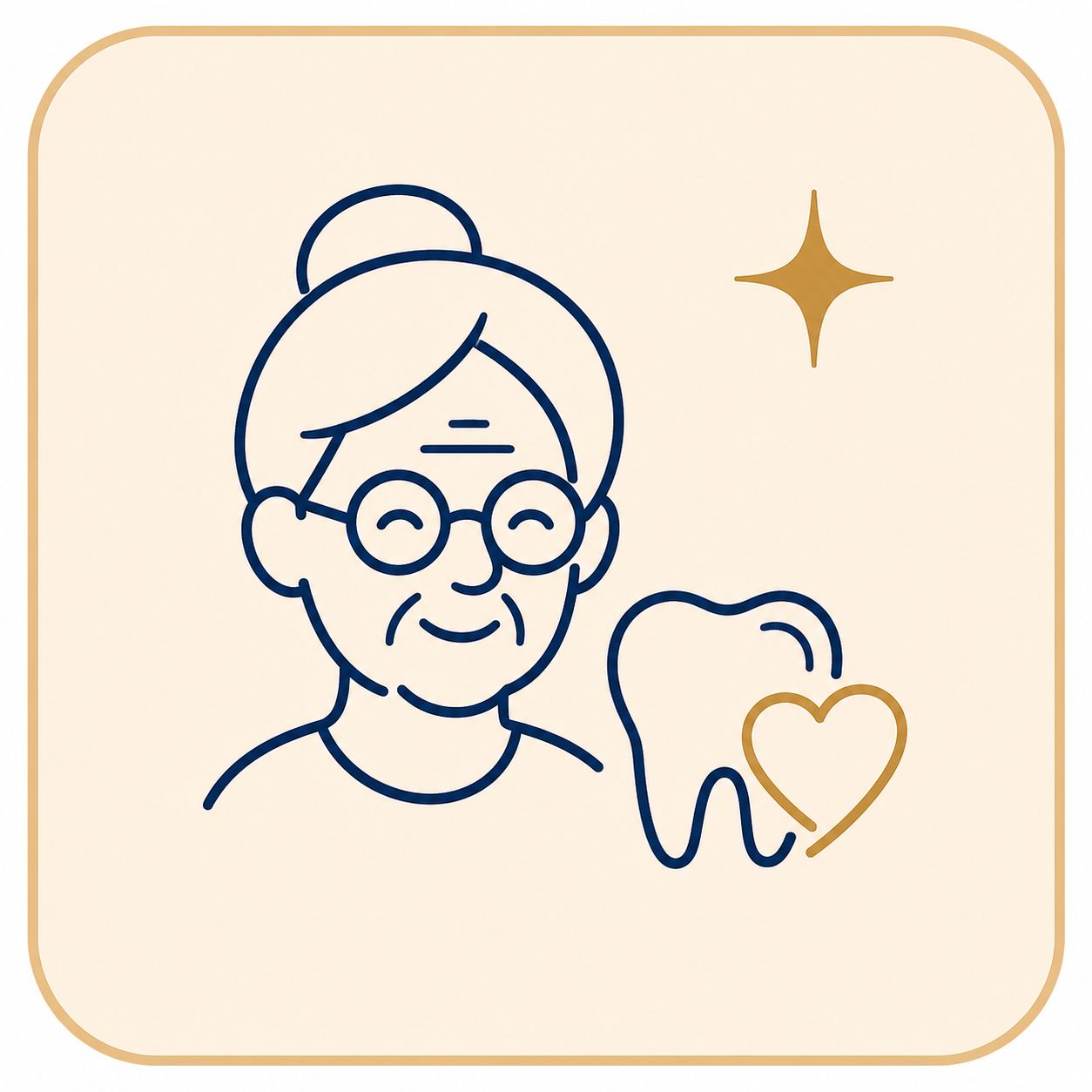 Ícone de Odontogeriatria